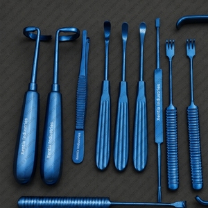 Juego de Instrumentos para Extracción de Cartílago de Costilla Daniel Gubisch con Recubrimiento de Titanio, Juego de Extracción de Costillas, Instrumentos para Cirugía Plástica y Rinoplastia - Product Image 6