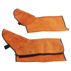 Leather Welding for Welders <b>Flame</b> Retardant Leather Welding Shoe Safety Protective Leather Shoe - Product Image 2