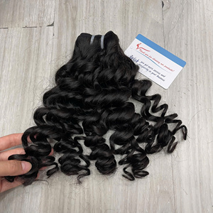 ผมลอนแบบสตีมราคาส่งถูก - ผมแท้เวียดนาม 100% ต่อผมแบบเครื่องจักร ไม่พันกัน ไม่หลุดร่วง - Product Image 1