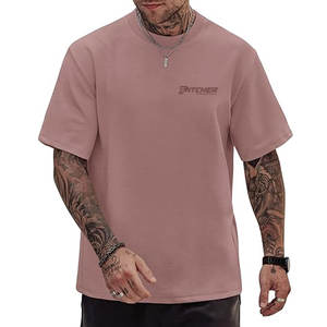 Camiseta Extra Grande para Hombre, Estilo Holgado, Tela de Algodón Suave, Transpirable, Ropa Casual y Urbana - Product Image 1