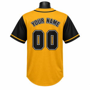 Camiseta de Béisbol al por Mayor, Personalizada para Equipos, con Diseño Deportivo que Absorbe la Humedad - Product Image 4
