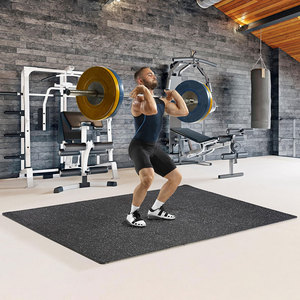 Comfortable Rubber <b>Interlocking</b> Gym Tiles Workout <b>Floor</b> <b>Mats</b> Rubber <b>Interlocking</b> Gym Tiles Shock Absorbing Design - Product Image 3