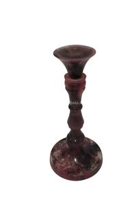 เชิงเทียนเรซิ่นทำมือแบบดั้งเดิมที่เป็นมิตรกับสิ่งแวดล้อม ชุดเชิงเทียนทรงเสาสองชิ้น - Product Image 2