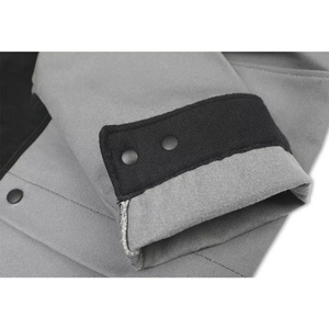 Veste de soudeur de qualité supérieure en coton FR et cuir de vachette, protection robuste du corps, résistante au feu et à la chaleur, vêtements de travail pour soudeurs - Product Image 5
