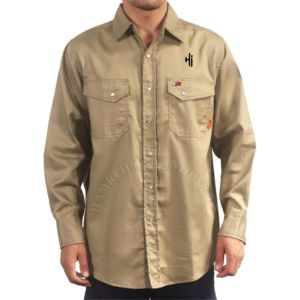 <b>Welding</b> Engineering Industrial Reasonable Price Best Selling <b>Welding</b> FR <b>Shirts</b> Custom Made Breathable <b>Welding</b> Clothes Long - Product Image 4