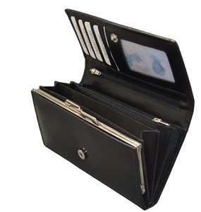 New Women's Long <b>RFID</b> PU <b>Wallet</b> Fashion Ladies Clutch Bag with Button Closure Polyester Lining 2026 - Product Image 4