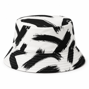 Customized Coconut <b>Tree</b> Double <b>Face</b> Fisherman Hat Men Women Fashionable Outdoor Sun-Proof Breathable Canvas Daily Fishing - Product Image 3