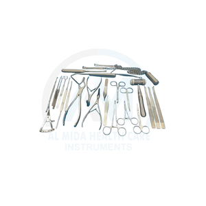 Juego de Instrumentos Quirúrgicos de Acero Inoxidable para Cirugía Nasal, Modelo AMHC-Orhto-59 de Al Mida Healthcare, Garantía de por Vida, Manual Incluido, Certificación CE - Product Image 1