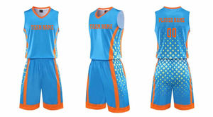 Conjunto de Uniforme de Baloncesto Rojo Personalizado, Nombre del Equipo, Número del Jugador, Jersey y Pantalones Cortos Impresos, Ropa Deportiva 100% Poliéster, Transpirable, de Secado Rápido - Product Image 4