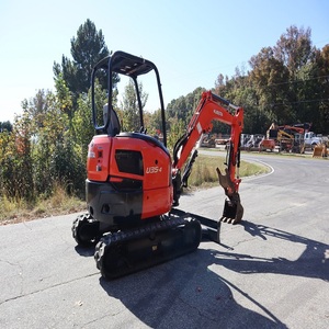 Miniexcavadora Compacta Resistente con Motor y Bomba para Tareas de Jardinería, Agricultura, Construcción y Carreteras - Product Image 1