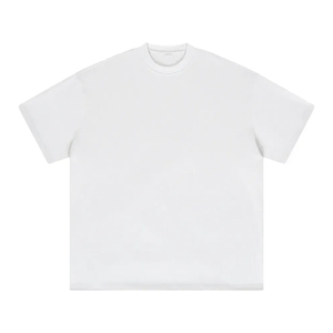 T-shirt pour homme en coton 100% de 305 grammes, vente en gros, logo personnalisé, streetwear, manches courtes - Product Image 3