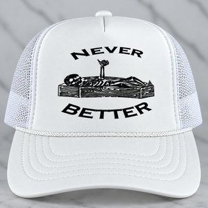 Gorra Trucker de Espuma Personalizada con Logo Impreso, Gorra de Malla Snapback al por Mayor, Fabricante Vietnamita OEM ODM, Fábrica de Gorras Promocionales de Streetwear - Product Image 2