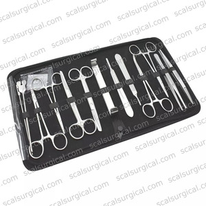 14 PCS Medical Student Dissection <b>Suture</b> Training <b>Kit</b> Stainless Steel Surgical Instruments - Product Image 3