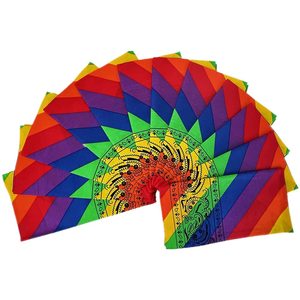 Ventes chaudes : Bandana carré personnalisé avec logo imprimé, 100 % coton, 22 pouces, unisexe, haute qualité, respirant, style streetwear, toutes saisons - Product Image 5
