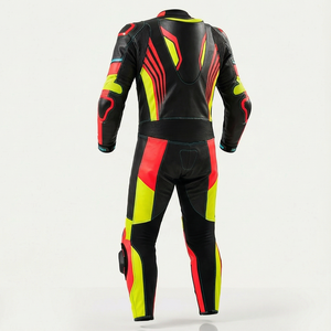 Trajes de moto de carreras personalizados al por mayor, último estilo, chaquetas de motocicleta de cuero genuino ligeras, trajes de motociclista recién llegados en venta - Product Image 3
