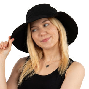 Sombrero de algodón para exteriores con ala suave, protección solar, ideal para pesca, camping, senderismo, playa, vacaciones y aventuras. - Product Image 5
