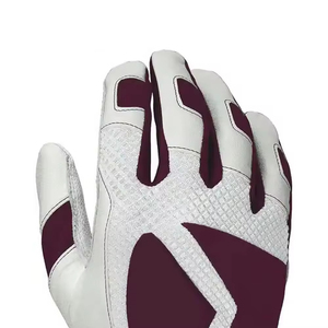 Gants de frappeur de baseball en cuir avec logo personnalisé, design ambidextre, couleurs et tailles personnalisées, prix de gros raisonnable - Product Image 4