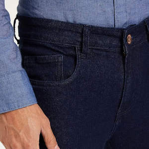 Jeans de Mezclilla Rectos para Hombre, Verano, 100% Algodón, Servicio OEM de Pakistán, MOQ Bajo, Venta al Por Mayor - Product Image 4