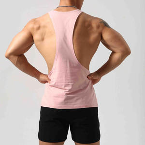 เสื้อกล้ามผู้ชายแบบแห้งเร็วสั่งทำได้ ขายส่ง ผู้ผลิต OEM ผู้จัดจำหน่าย ชุดออกกำลังกาย ผลิตจำนวนมาก - Product Image 2
