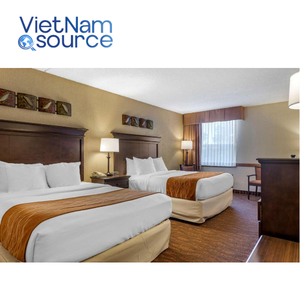 La chambre à coucher en bois commerciale élégante et moderne de nouveau design ensemble OEM ODM pour Comfort Inn Project Hotel Apartment Villa - Product Image 2