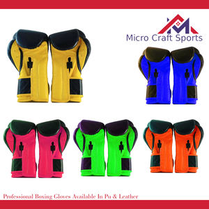 Guantes de Boxeo Profesionales de MMA, Cuero PU, Impermeables, Antideslizantes, con Logotipo Personalizado, de Sialkot, Pakistán - Product Image 2