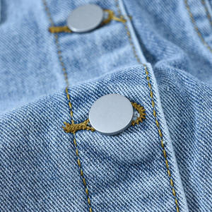 เสื้อแจ็คเก็ตยีนส์บริการ OEM ขายดี คุณภาพสูง สไตล์สตรีทลำลองสำหรับผู้ชาย - Product Image 4
