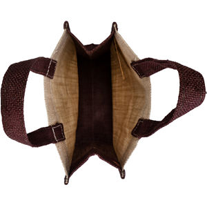 Bolsa de Yute de Alta Calidad, Multiusos, Reutilizable, para el Trabajo, el Mercado, Viajes y Uso Diario - Product Image 2