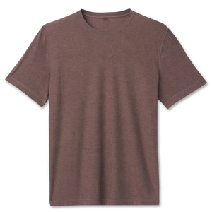T-shirt de sport personnalisé confortable, extensible dans 4 directions, respirant, anti-transpiration, coupe ajustée, uni, en polyester et élasthanne - Product Image 4