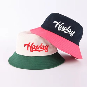 Wholesale Custom Design Cotton <b>Sun</b> <b>Hat</b> Fashion Bucket <b>Hat</b> for <b>Men</b> with Embroidered Logo for Outdoor Use - Product Image 5