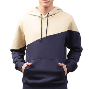 Wholesale Blank Street Wear Sweatshirt Fleece Men <b>Hoodies</b> <b>Plain</b> Cotton Custom Logo Men's Hoodie - Product Image 3