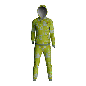 Wholesale Factory Supply Custom Hooded Long Sleeve <b>Jumper</b> Suit Soft Fleece <b>Warm</b> Durable Outdoor Hiking Camping Everyday Wear - Product Image 1