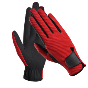 Nouvelles gants d'équitation unisexes à demi-doigts, design estival, antidérapants, respirants, durables, avec fermeture auto-agrippante, personnalisables - Product Image 1