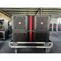Haut-parleur linéaire à néodyme double de 12 pouces pour système audio de scène professionnel