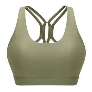 2026 Wholesale Custom Printed Logo Women Sports <b>Bra</b> Seamless Fit Padded <b>Cups</b> Yoga Training Workout Sport <b>Bras</b> OEM Service - Product Image 4