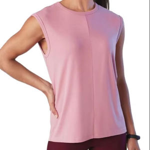 Newest Style Fit Breathable Women Tank <b>Top</b> Women Athletic Workout Raceback Cotton Tank <b>Tops</b> Wholesale Rate Cheap Price - Product Image 1