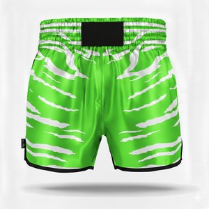 Pantalones Cortos de Muay Thai Personalizados de Alta Calidad, Sublimados, de Poliéster, para Entrenamiento, Pedidos al por Mayor OEM ODM - Product Image 6