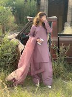 Robe traditionnelle pakistanaise Farshi Shalwar pour femmes, tenue de fête de mariage, mode ethnique culturelle, soie à séchage rapide, hauts indiens et pakistanais