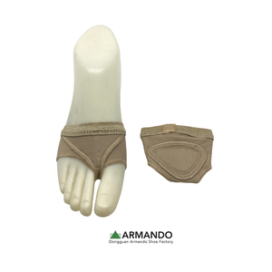 Chaussures de danse OEM à demi-semelle en maille et daim pour la danse lyrique et contemporaine, avec logo personnalisé, petit MOQ, fabricant - Product Image 5