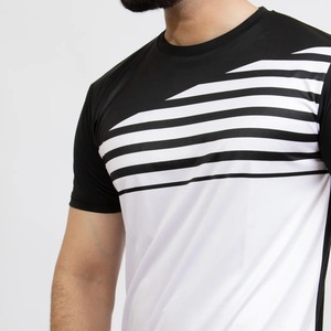 เสื้อยืดโอเวอร์ไซส์ผู้ชาย แขนสั้น คอกลม ลายกราฟิกสีสันสดใส ระบายอากาศได้ดี สไตล์สตรีทแวร์ ผ้าแบบสั่งทำพิเศษ - Product Image 5
