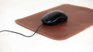 Certified Eco-Friendly Leather <b>Mouse</b> <b>Pad</b> Non-Toxic Desk Mat Safe For School Office Wholesale Price Supply LMPD-0032E - Product Image 3
