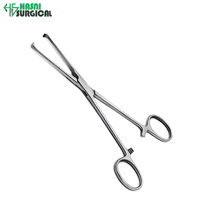 Samples Available Upon Request Stainless Steel Manual Surgical Allis Tissue Forceps <b>Piercing</b> - Product Image 5