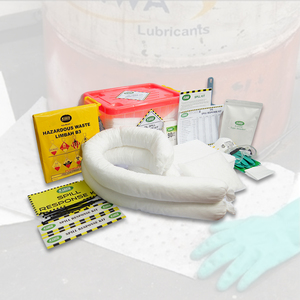 Kit para Derrames de Aceite de 30L con Caja Transparente – Kit de Limpieza de Derrames de Aceite Industrial de Alta Resistencia para Control de Derrames de Emergencia, Proveedor OEM - Product Image 1