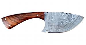 Handcrafted Damascus Steel Heavy Culinary Slicing <b>Tool</b> Natural Rosewood Handle <b>Craft</b> <b>Tool</b> - Product Image 1