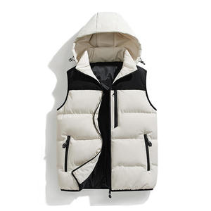 Gilet matelassé chaud pour homme, sans manches, en tissu durable, avec logo personnalisé, marque privée, collection fabricant OEM - Product Image 4