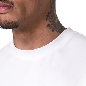 Mens <b>White</b> Sleeveless Athletic <b>Tank</b> <b>Top</b> Gym Workout Shirt Fitness Training Sportswear Apparel - Product Image 3