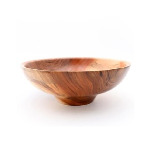 Tazón de Madera Hecho a Mano para Servir Ensaladas Frescas, Frutas, Arroz, Pasta, Pan, Bocadillos y Comidas Familiares - Product Image 2