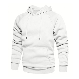 Sudadera con Capucha de Forro Polar para Hombre, Diseño Personalizado OEM, con Cierre, 100% Algodón, Logotipo Personalizado, Patrón Sólido - Product Image 1