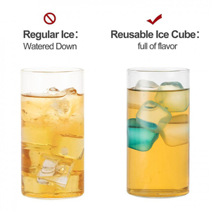 Cubitos de <span class=keywords><strong>Hielo</strong></span> Reutilizables de Plástico PE para Bares y Restaurantes, Cubitos de <span class=keywords><strong>Hielo</strong></span> de Plástico Ecológicos y Sostenibles para Bebidas y Fiestas - Product Image 3