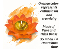 Lampe à huile en forme de fleur de lotus, porte-bougie décoratif, Diya indien, finition cuivre, décoration traditionnelle pour la maison, ornement de table pour les fêtes