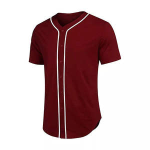 T-shirt de baseball à manches courtes pour homme, style streetwear, décontracté, sportif, pour tous les jours, tenue d'inspiration urbaine - Product Image 1